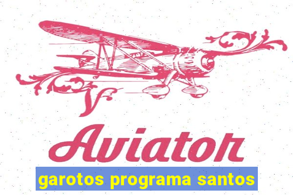 garotos programa santos