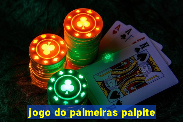 jogo do palmeiras palpite