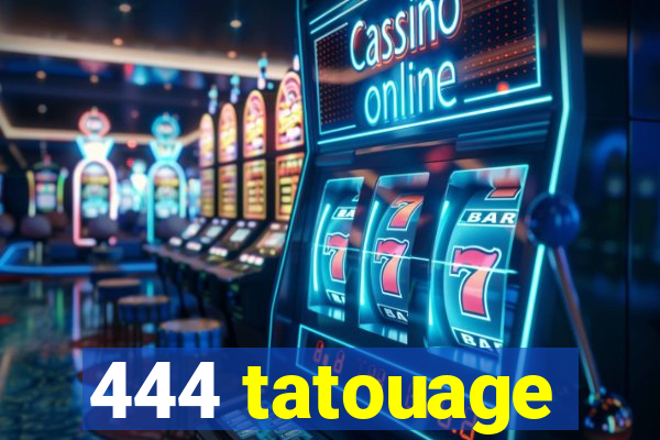 444 tatouage