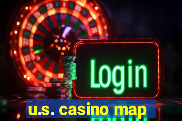 u.s. casino map