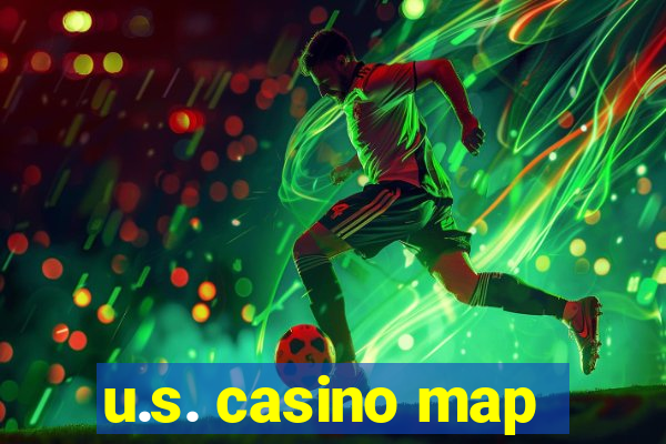 u.s. casino map