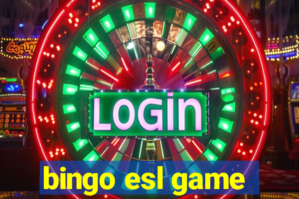 bingo esl game