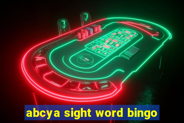 abcya sight word bingo