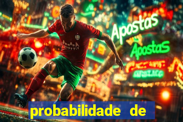 probabilidade de gol em um jogo