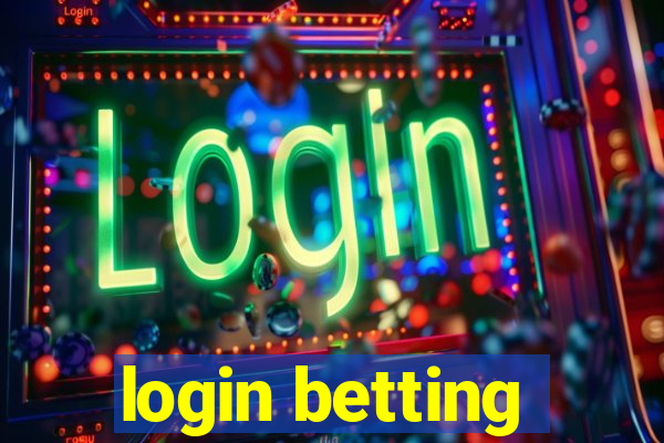 login betting