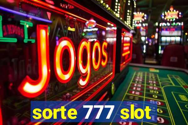 sorte 777 slot