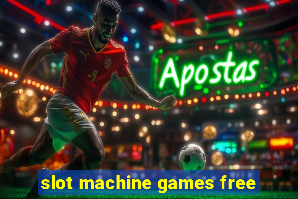 slot machine games free