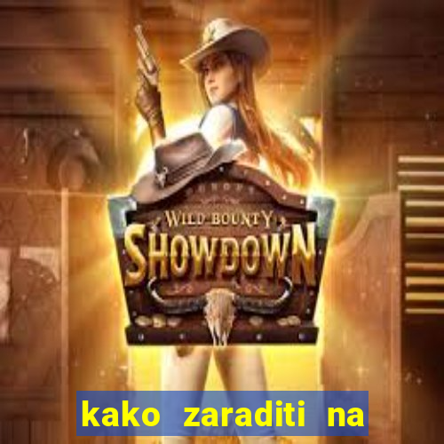 kako zaraditi na slot aparatima