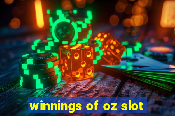 winnings of oz slot