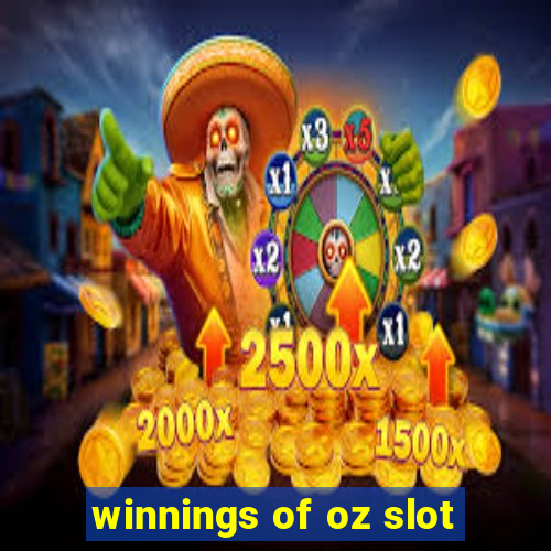 winnings of oz slot