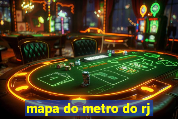 mapa do metro do rj