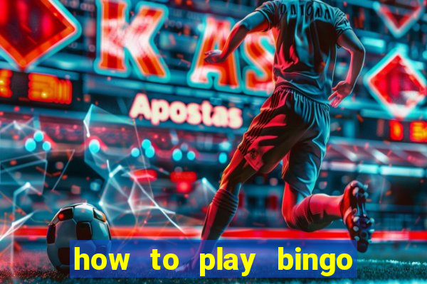 how to play bingo for money