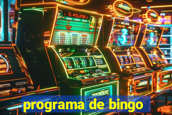 programa de bingo