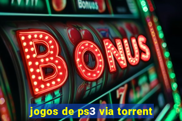 jogos de ps3 via torrent