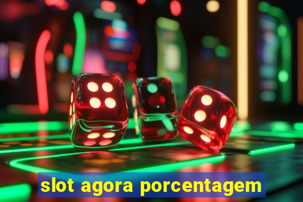 slot agora porcentagem