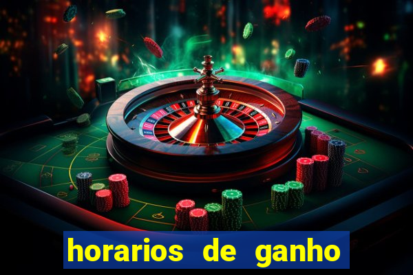 horarios de ganho do fortune tiger