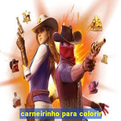 carneirinho para colorir