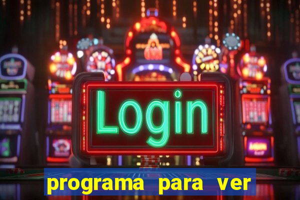 programa para ver jogos de futebol ao vivo