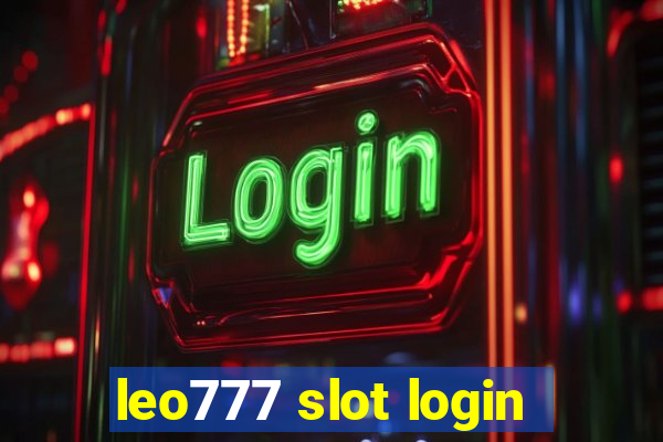 leo777 slot login