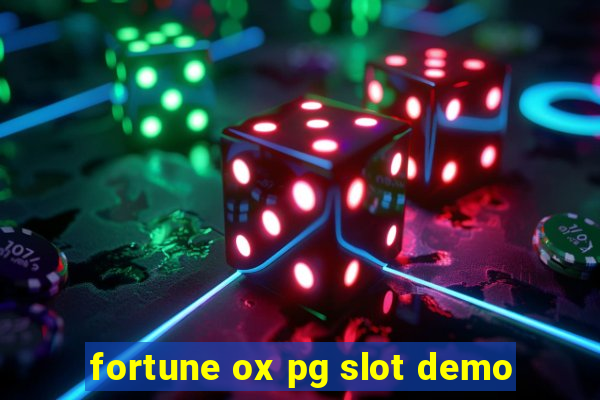 fortune ox pg slot demo