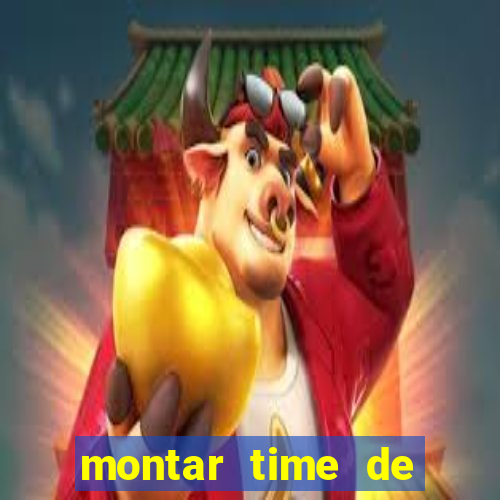 montar time de futebol site