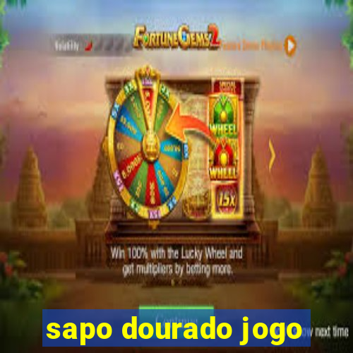 sapo dourado jogo