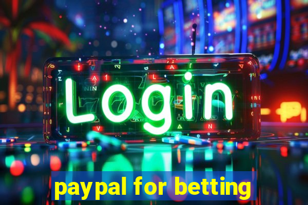 paypal for betting