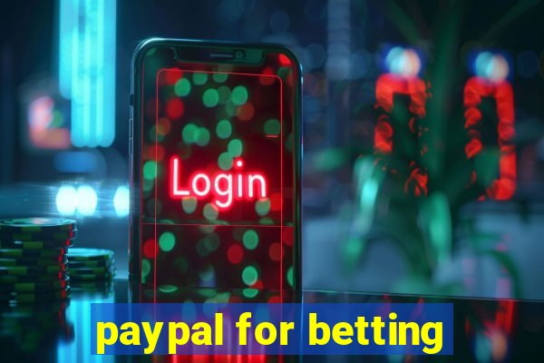 paypal for betting