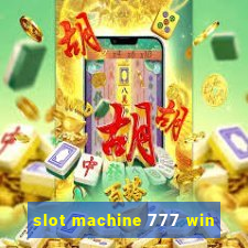 slot machine 777 win