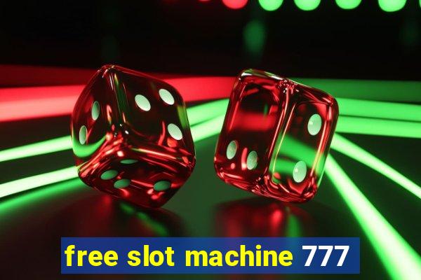 free slot machine 777