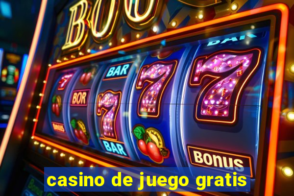 casino de juego gratis