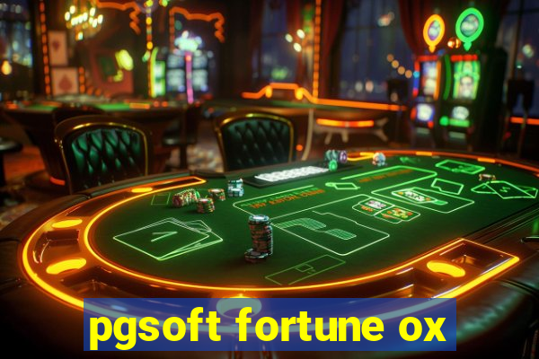 pgsoft fortune ox