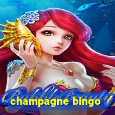 champagne bingo