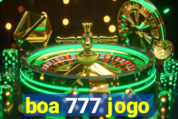 boa 777 jogo