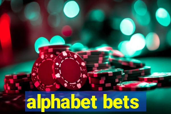 alphabet bets