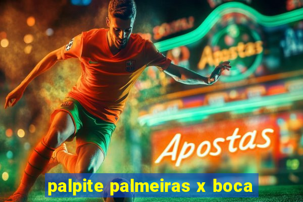 palpite palmeiras x boca