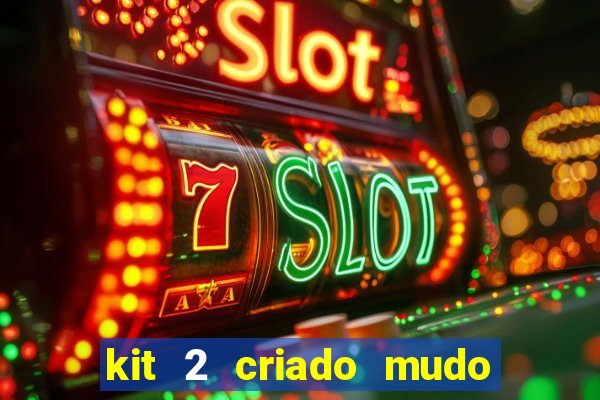 kit 2 criado mudo casas bahia