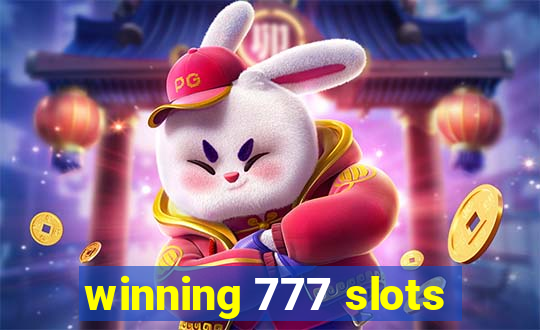 winning 777 slots