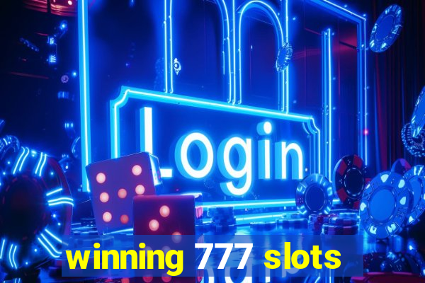 winning 777 slots