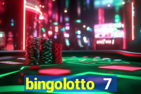 bingolotto 7 januari 2024