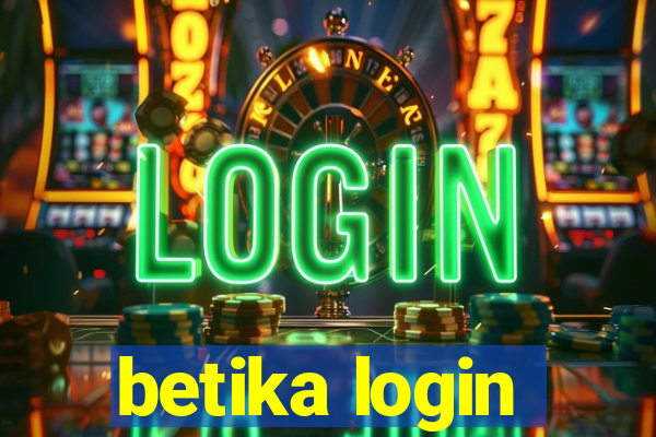 betika login