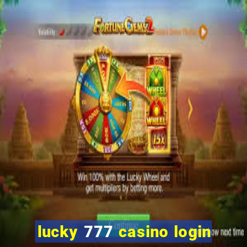 lucky 777 casino login