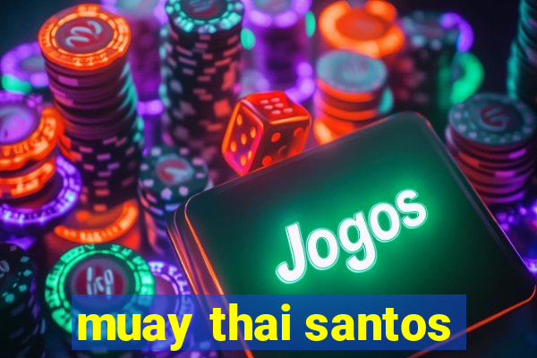 muay thai santos