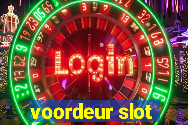 voordeur slot