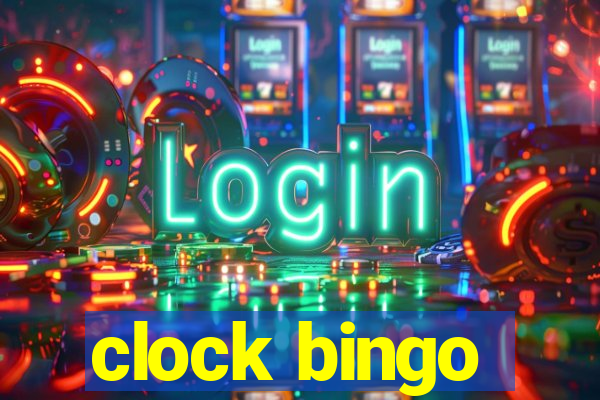 clock bingo