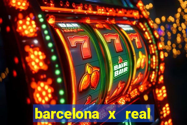 barcelona x real madrid multicanais