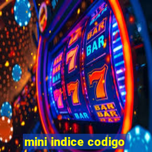 mini indice codigo