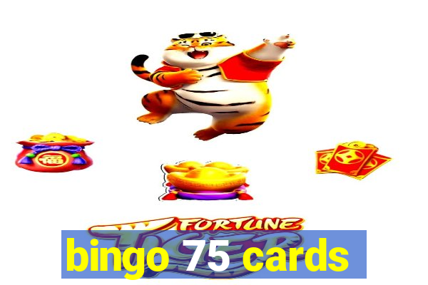 bingo 75 cards