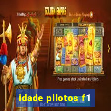 idade pilotos f1