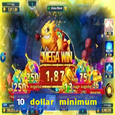 10 dollar minimum deposit casino australia